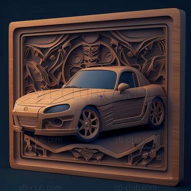 3D модель Honda S2000 (STL)